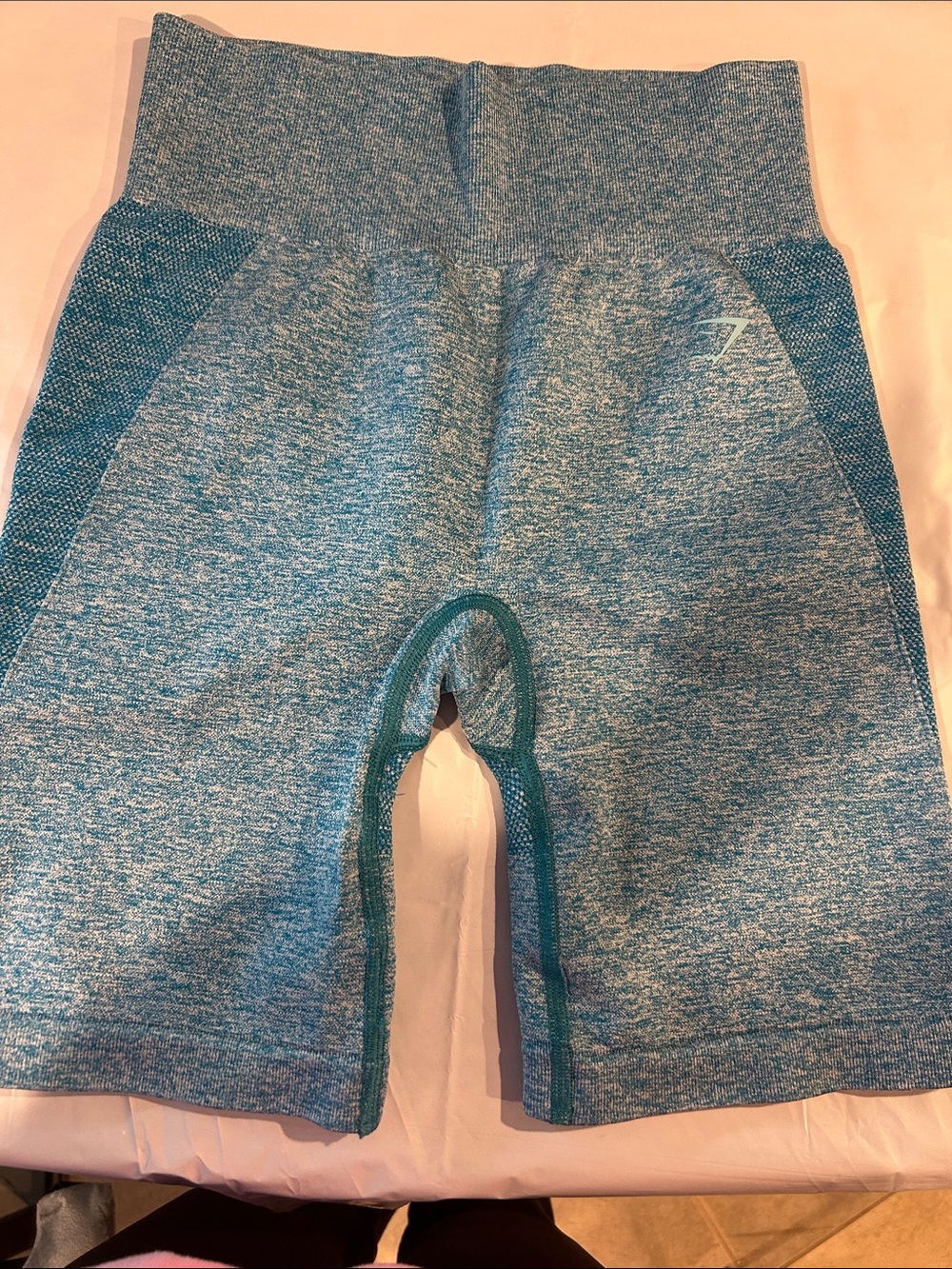 Gymshark women’s Seamless High-Waist Bike Shorts - Teal